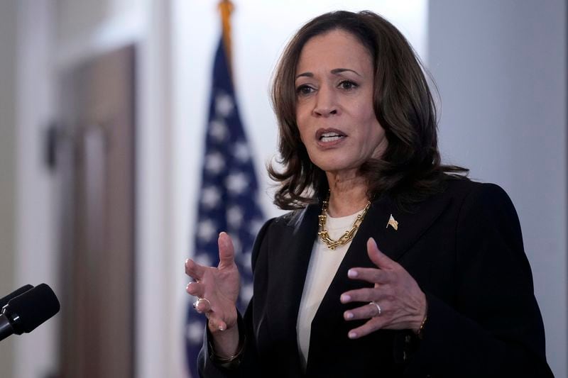 Vice President Kamala Harris will be in Georgia today for an event focused on curbing gun violence.