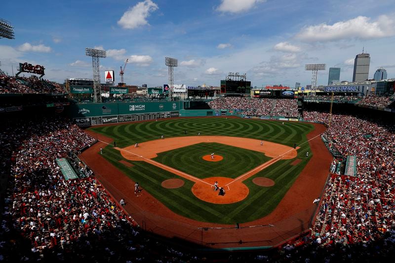 Boston's Fenway Park will host a Savannah Bananas game Saturday night. (Maddie Meyer/Getty Images/TNS)