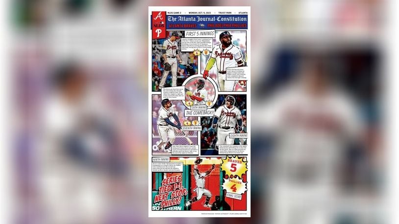 How to find the AJC Braves pages, print editions and other