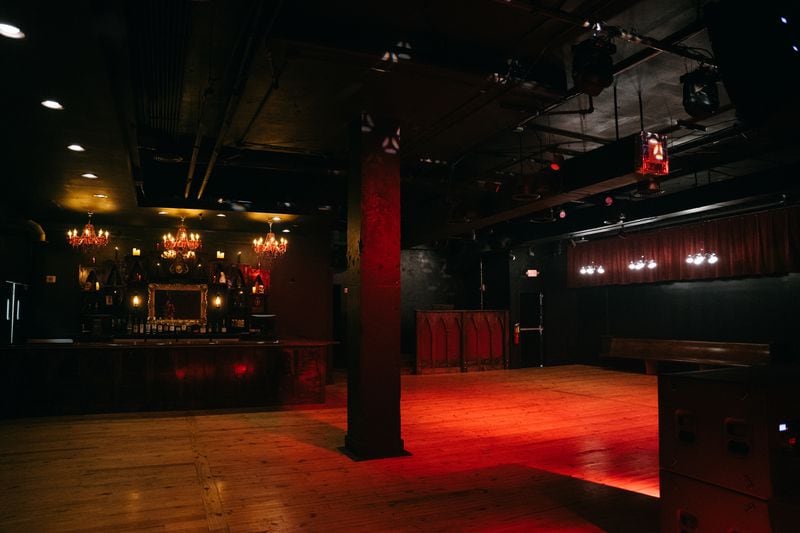 The Masquerade, an legendary music venue that has been running since 1989, has opened a brand new room called Altar that will include a kitchen that includes late night vegan food selections on March 8, 2024. (Olivia Bowdoin for the AJC). 