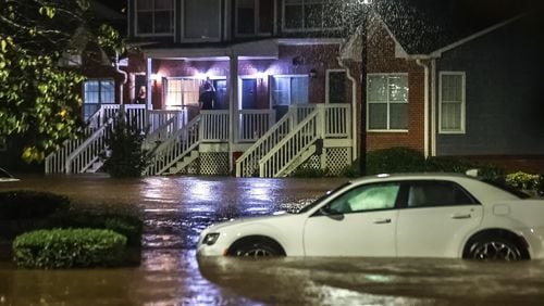 Hurricane Helene brought heavy rain and high winds across Georgia. The storm could lead to property damage and the need for residents to file insurance claims. John Spink/john.spink@ajc.com