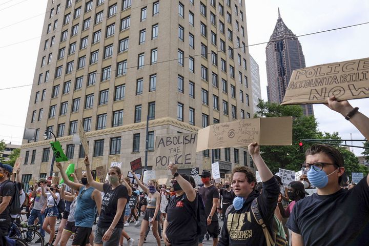 PHOTOS: 9th day of protests in Atlanta