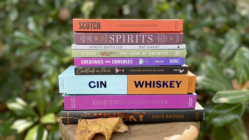 Here are 10 suggestions for fall reading if you're a cocktail, spirits or wine enthusiast. (Angela Hansberger for The Atlanta Journal-Constitution)