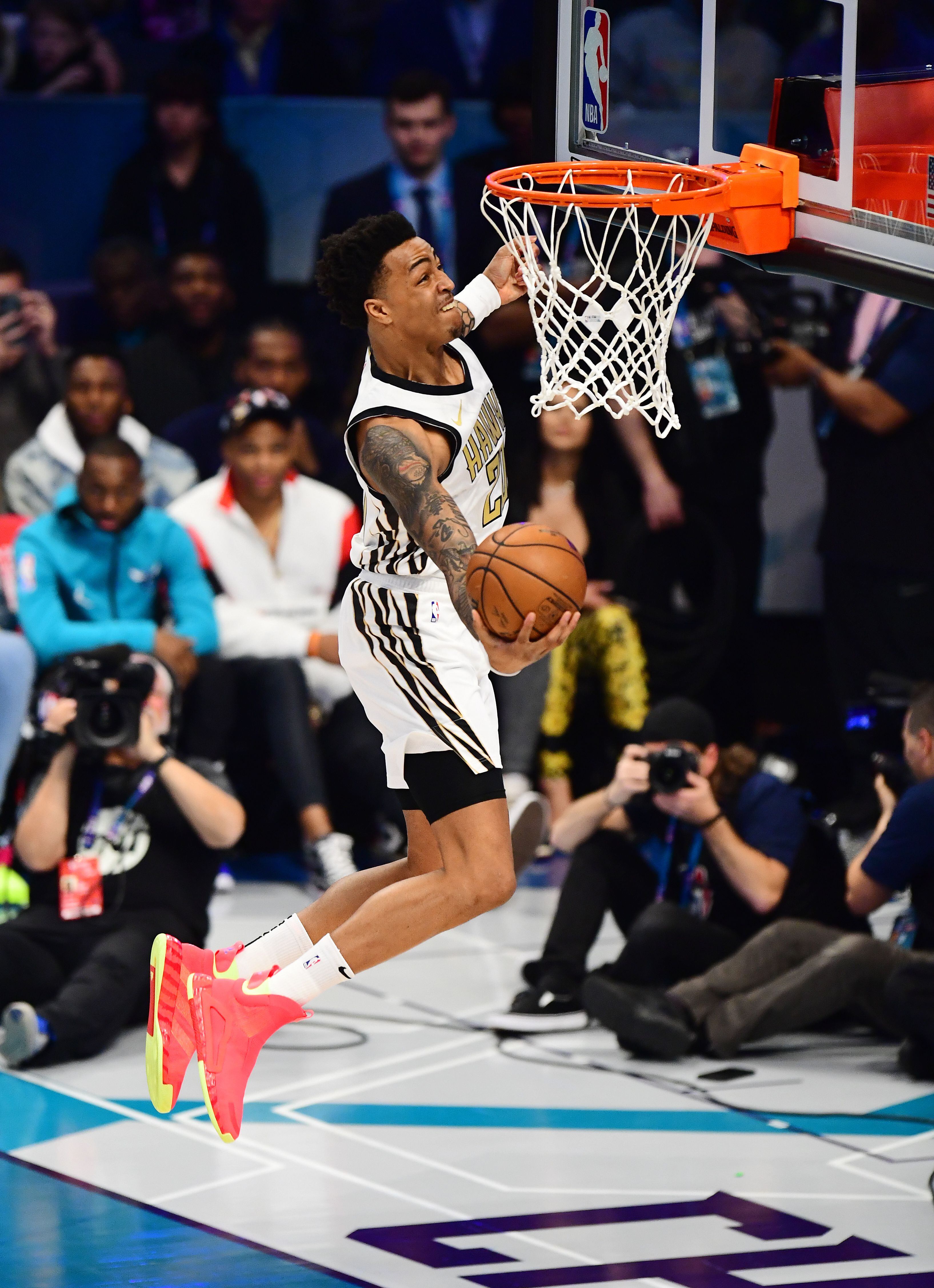 John Collins' dunk contest failure would have made the Wright brothers  proud.