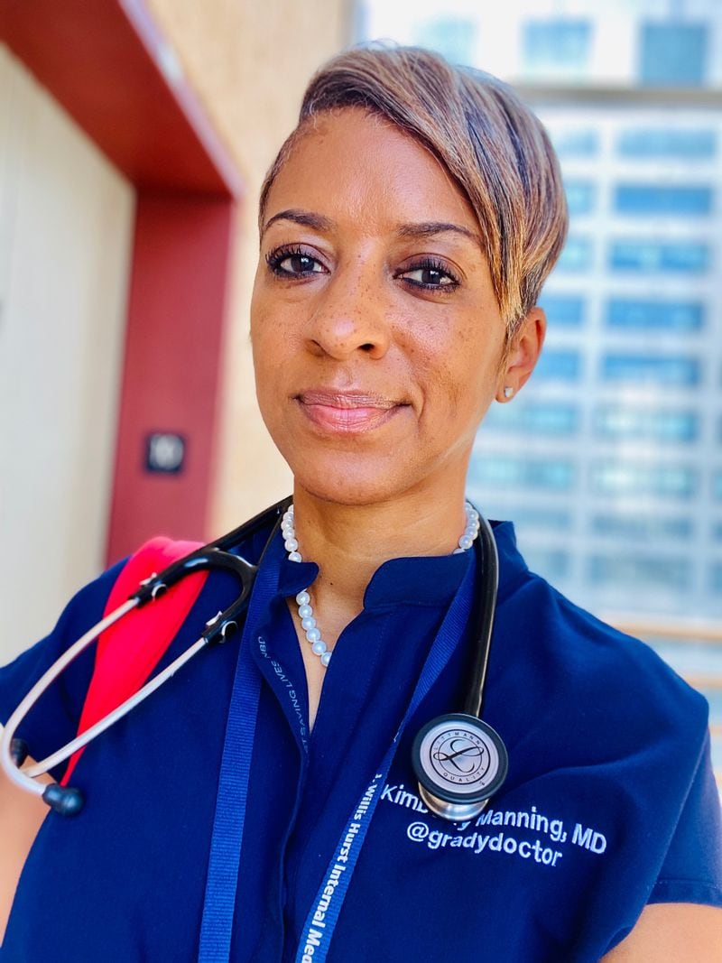 Dr. Kimberly Manning, an internist at Grady Hospital, raised more than $100,000 for Grady’s COVID-19 Response Fund in less than 36 hours, exceeding her $50,000 goal.