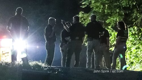 On Sept. 13, a man was killed after he pointed a gun at four deputies, leading them to open fire on him during a SWAT standoff at a Forsyth County home.     JOHN SPINK / JSPINK@AJC.COM