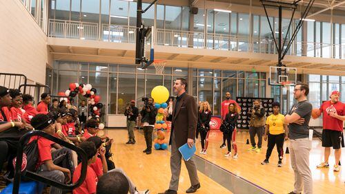 Last week, the Atlanta Hawks partnered with Microsoft at the Martin Luther King, Jr. Recreation Center and Aquatic Center to launch the Coded Dunk Challenge, teaching middle school students how to code.