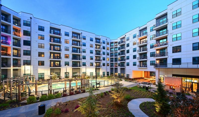 The 320-unit Iris O4W apartment complex opened last year. Its recent sale for nearly $400K per unit makes it the biggest apartment complex sale that the city has seen so far in 2024.