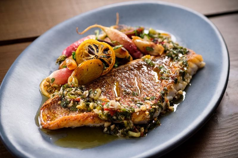 Seared red snapper will be on the menu at Parkwoods at Crowne Plaza Ravinia.