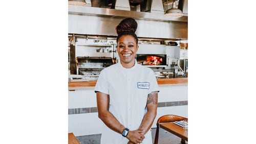 Hannah Young is the executive chef at Adele's in Atlanta. Courtesy of Adele's