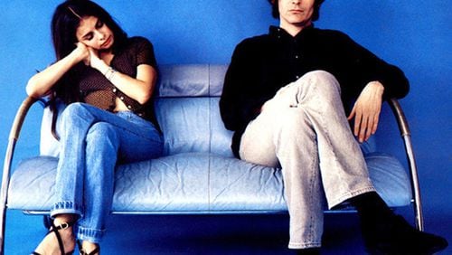 David Roback, right, an acclaimed-but-reclusive guitarist who co-founded the 1990s alternative rock band Mazzy Star alongside singer Hope Sandoval, has died, according to reports. He was 61.