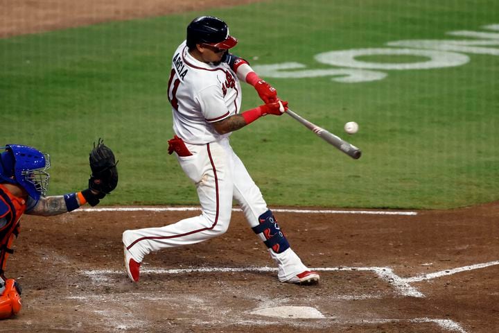 Ozuna homers off Díaz, Braves beat Mets in new extras format