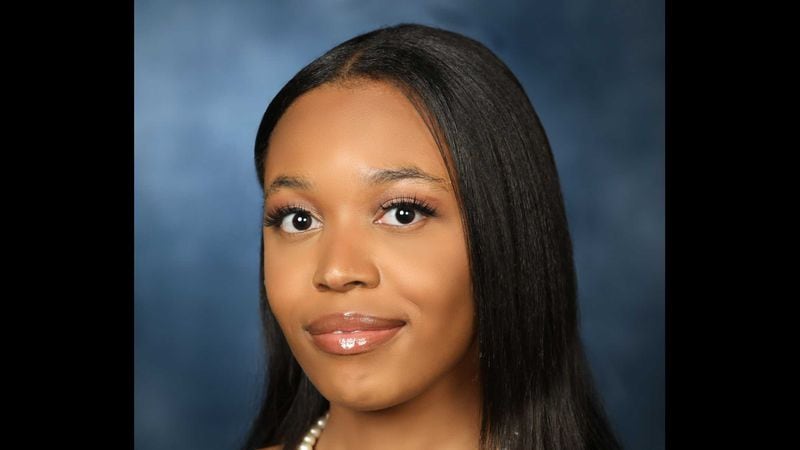 Amariah Caudle is the 2024 valedictorian at Coretta Scott King Young Women's Leadership Academy, an Atlanta Public Schools charter school. (Courtesy photo)