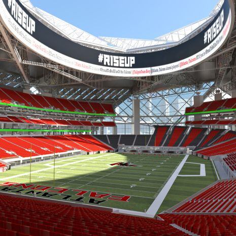 Photos: New Falcons stadium's luxury suites