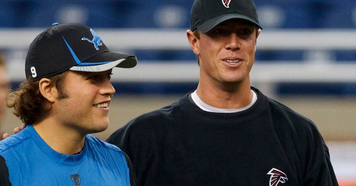 Matthew Stafford, Matt Ryan and their wives dominate church hoops