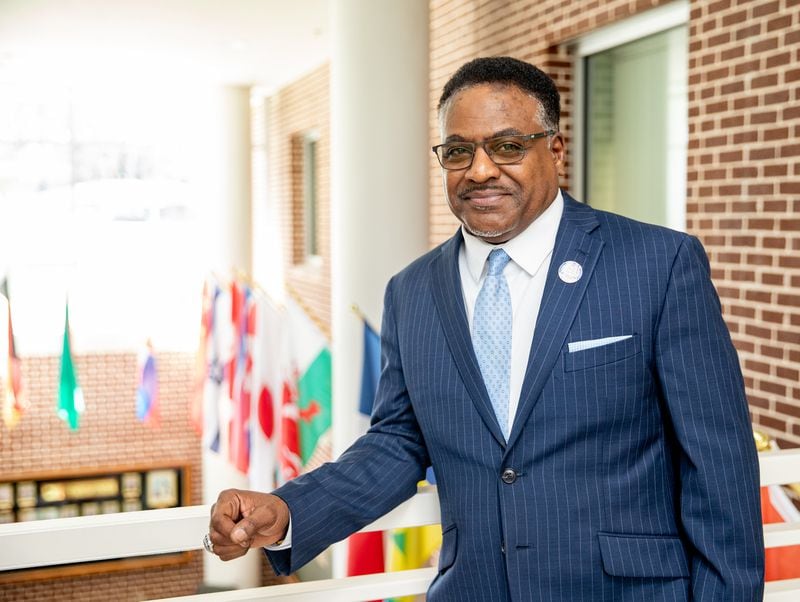 Clayton County Superintendent Anthony Smith says the school system will get back to the fundamentals this year. (Jenni Girtman for The Atlanta Journal-Constitution)