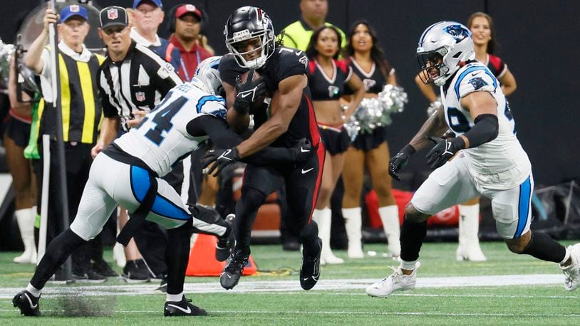 NFL: Bijan Robinson scores 1st NFL touchdown in Atlanta Falcons' 24-10 win  vs Carolina Panthers