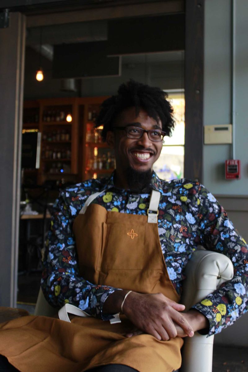 Demetrius J. Brown is the chef-owner of Heritage Supper Club. Courtesy of Demetrius J. Brown 