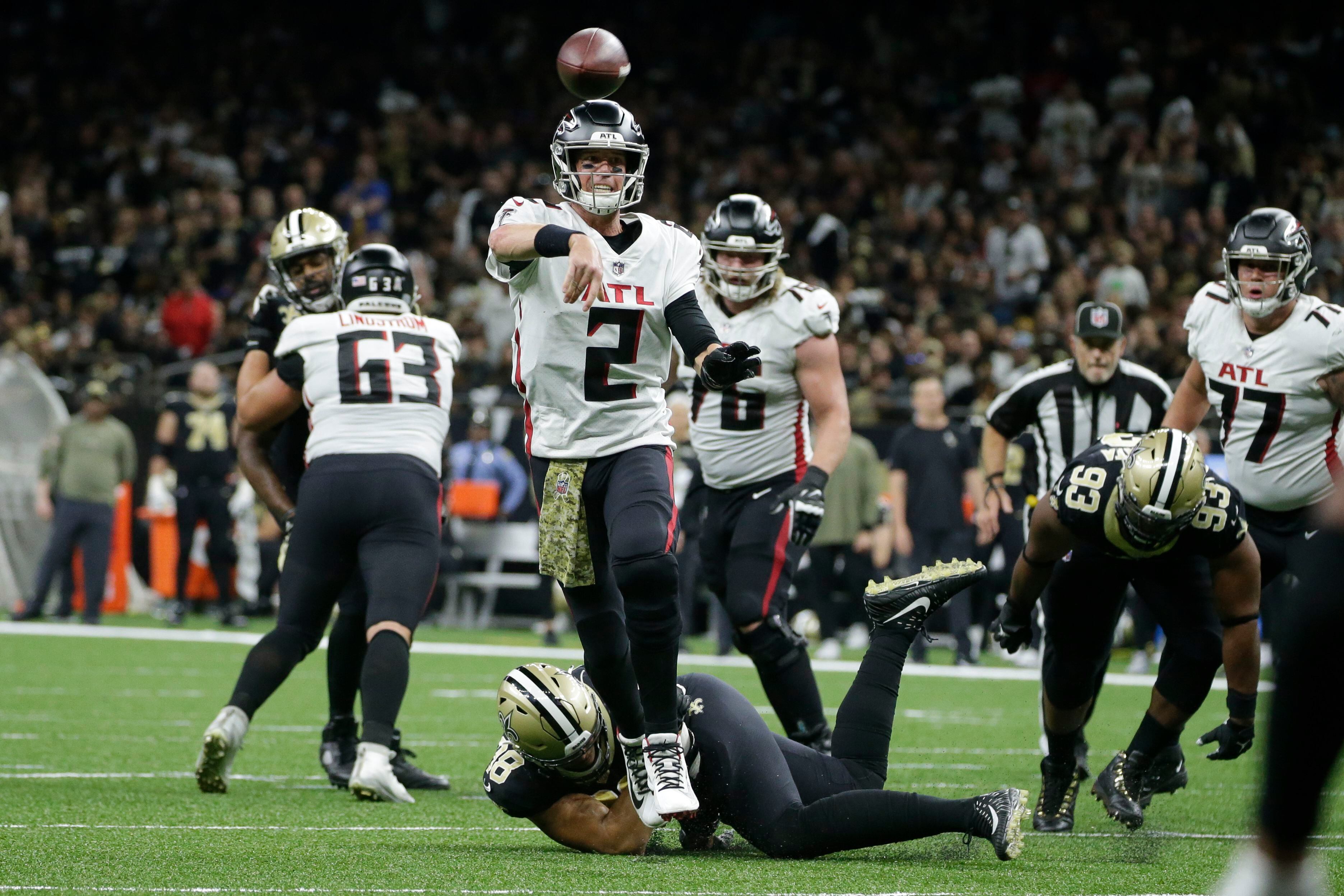 Atlanta Falcons Vs. New Orleans Saints