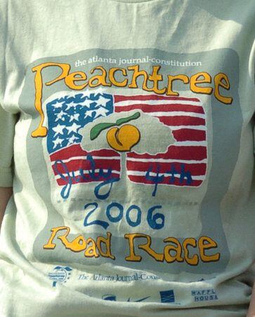 AJC Peachtree Road Race T-Shirts: Photos by decade