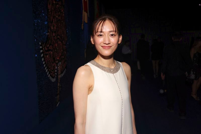 Haruka Ayase attends the Dior Haute Couture Fall-Winter 2024-2025 collection presented Monday, June 24, 2024 in Paris. (Photo by Vianney Le Caer/Invision/AP)