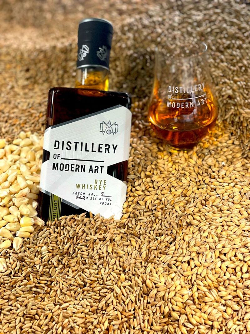 Distillery of Modern Art's new rye whiskey is distilled from wrens abruzzi rye, a favorite of bakers and distillers that was developed in Georgia in 1953. (Courtesy of Distillery of Modern Art)