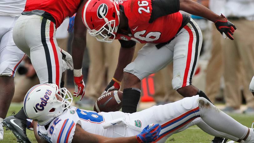 UGA Football Listed as Three-Score Favorite vs. Florida Gators