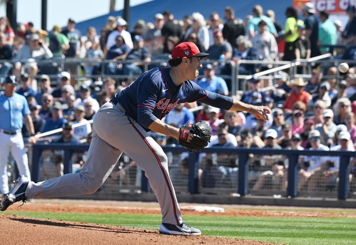 Braves vs Rays Spring Training game 