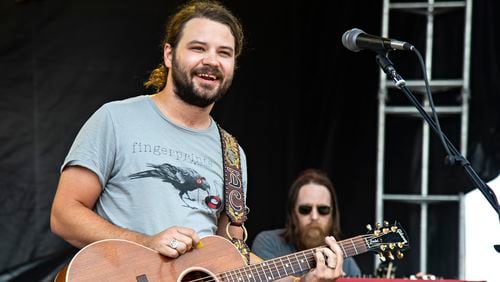 Brent Cobb seen at Forecastle Music Festival at Waterfront Park on Saturday, July 14, 2018, in Louisville, Kentucky. (Photo by Amy Harris/Invision/AP)