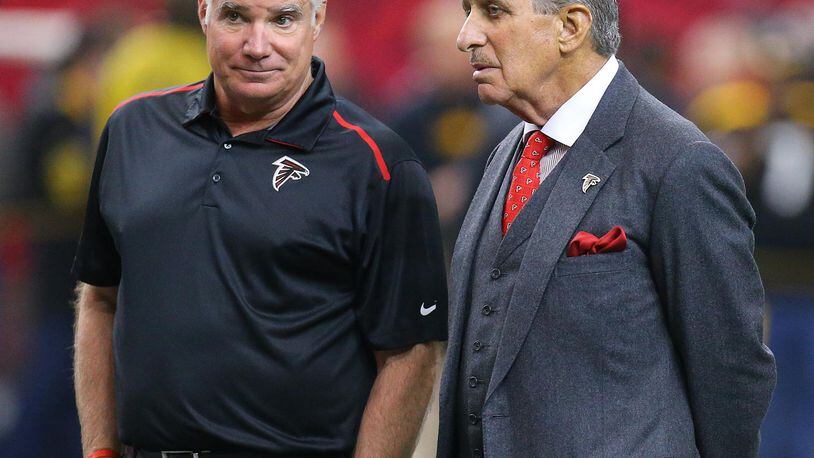 Falcons coach Arthur Smith admits team discussed the possibility