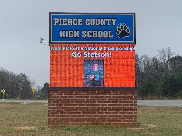 Quarterback Stetson Bennett is a testament to his Georgia hometown