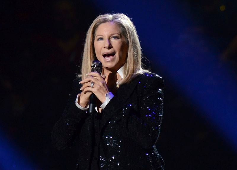 FILE - Singer Barbra Streisand performs in New York, Oct. 11, 2012. Celebrities including Streisand are increasingly lending their star power to President Joe Biden, hoping to energize fans to vote for him in November 2024 or entice donors to open their checkbooks for his reelection campaign. (Photo by Evan Agostini/Invision/AP, File)