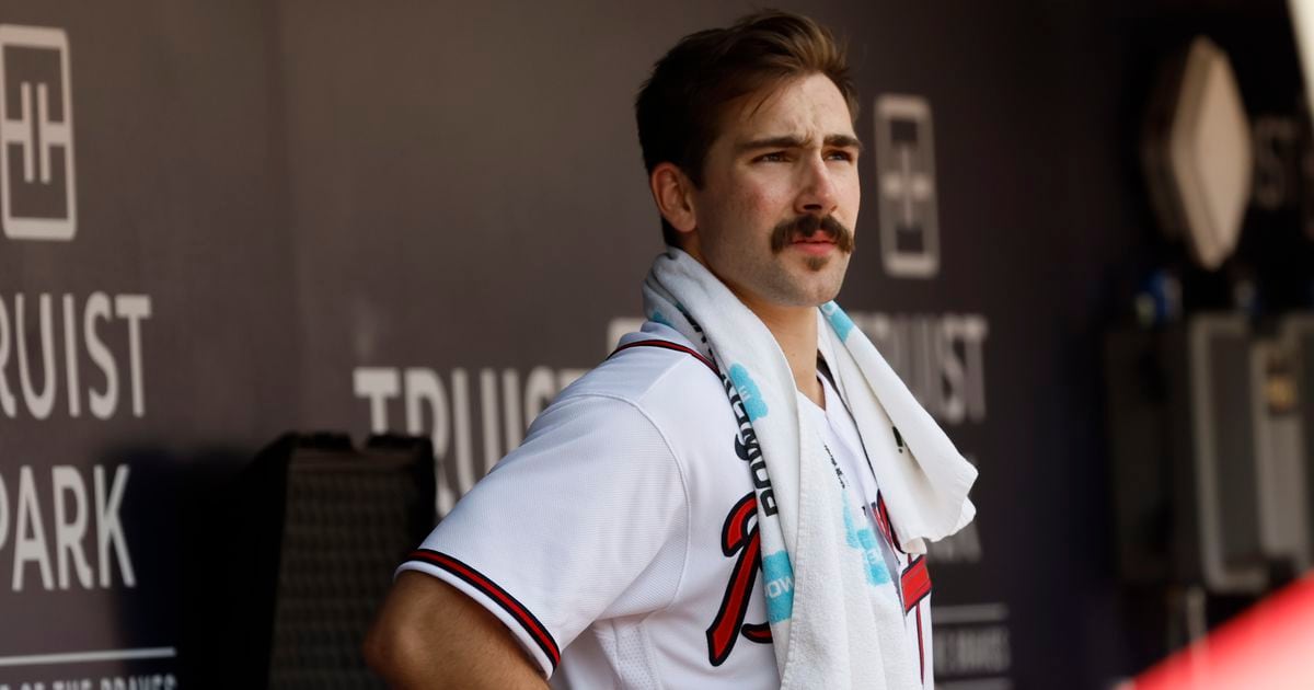 Spencer Strider Atlanta Braves 99 STRIDER THINGS Moustache 