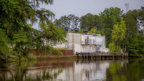 Savannah pulls drinking water from Abercorn Creek at this facility in Effingham County. (Courtesy of City of Savannah)