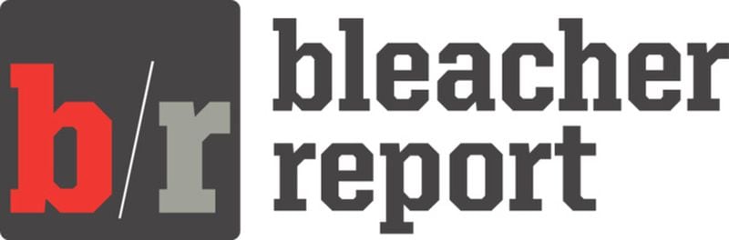 The logo for Bleacher Report as it appeared when Turner Sports acquired it in 2012. (Logopedia)