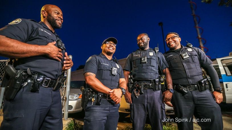 How 4 Atlanta police officers saved two men trapped in burning car