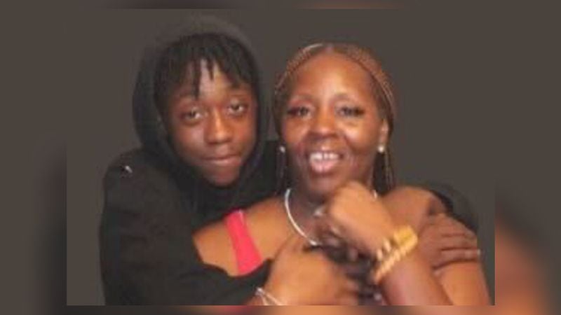 Andre Fortson (left) was shot to death Tuesday night in DeKalb County. His mother, Meka, lost her oldest son in May.