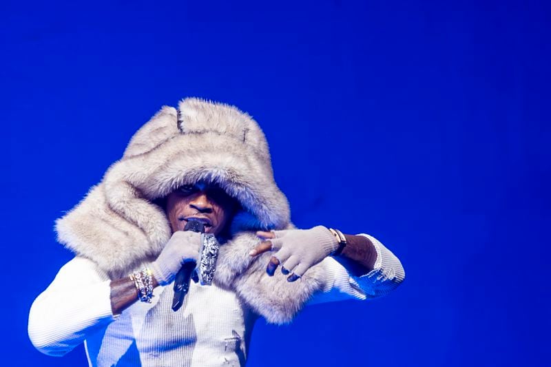 For his last stop of his Bittersweet Tour, Gunna performed at Atlanta's State Farm Arena on June 11, 2024. It was a sold-out show that proved Gunna's masterful performing prowess. Photo credit:  State Farm Arena/ Terence Rushin