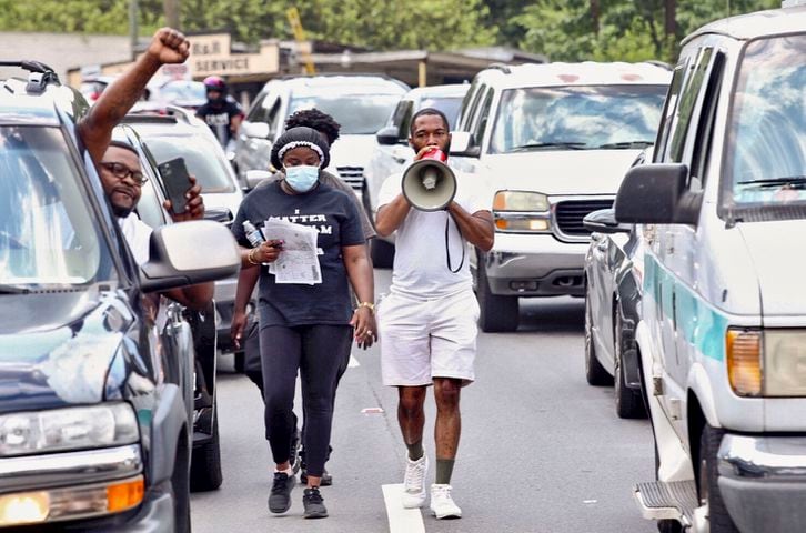 PHOTOS: Aftermath of Atlanta protest, fire at Wendy’s police shooting site