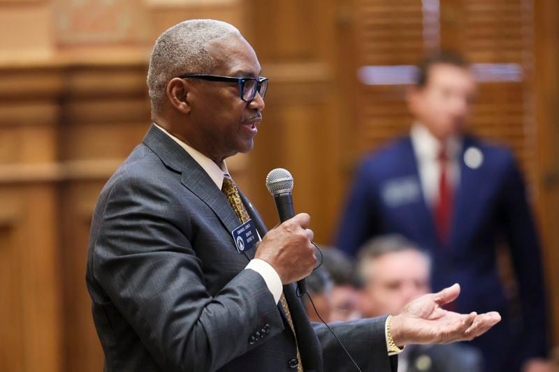 State Sen. Emanuel Jones, a Decatur Democrat, is concerned about gun safety.