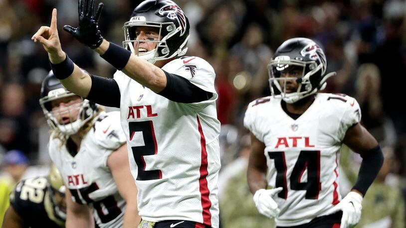 Atlanta Falcons vs New Orleans Saints - November 07, 2021