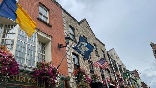 The sites in Dublin as Georgia Tech prepares to play Florida State on Saturday.