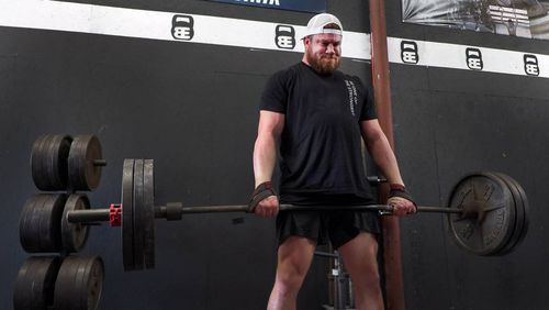 At 6-foot-6 and 335 pounds, it isn’t news that Trotter Barringer is strong. But after only two years competing in Strongman events, this 29-year-old Columbus native and Phenix City resident now officially has the title of Georgia’s Strongest Man. (Photo Courtesy of Mike Haskey)