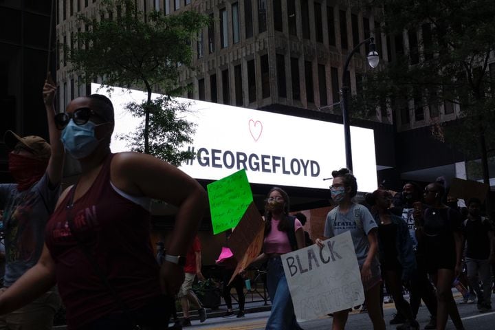 PHOTOS: 9th day of protests in Atlanta