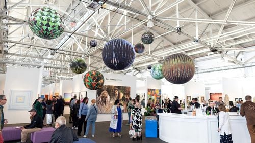 The Atlanta Art Fair is being produced by Art Market Productions, which also produces the San Francisco Art Fair, shown here in 2023.