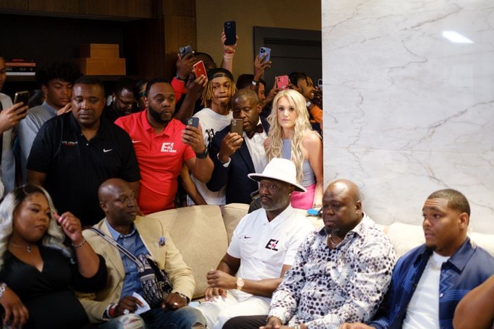 Photos: No. 1 overall pick Travon Walker at his NFL draft party in Atlanta