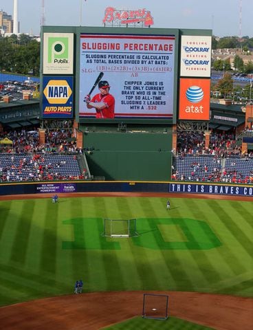 Braves to honour Chipper Jones before final homestand