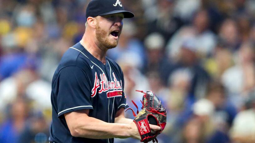 Brewers eliminated from playoffs on homer by Braves' Freddie Freeman