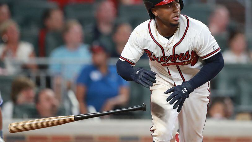 Braves' Ozzie Albies considered day-to-day