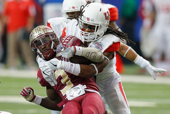 Chick-Fil-A Peach Bowl Game Jersey Patch Houston Vs Florida State 2015